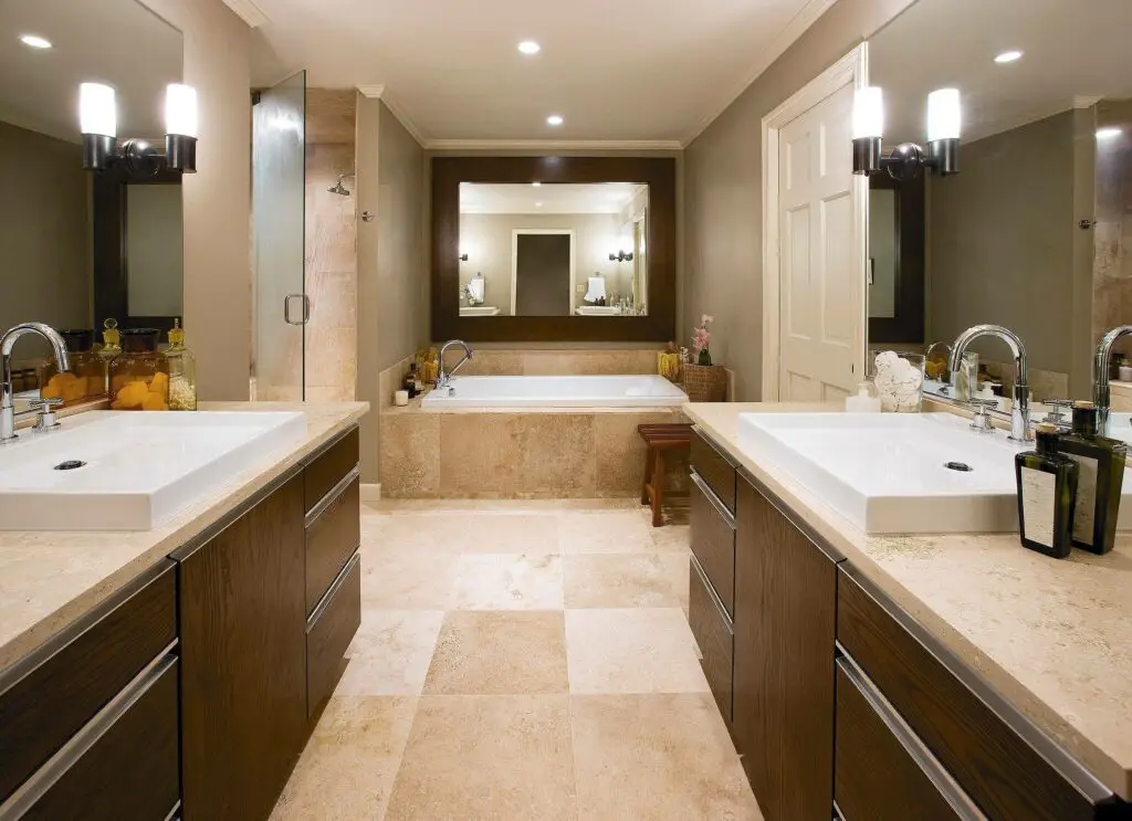 Recent bathroom remodel