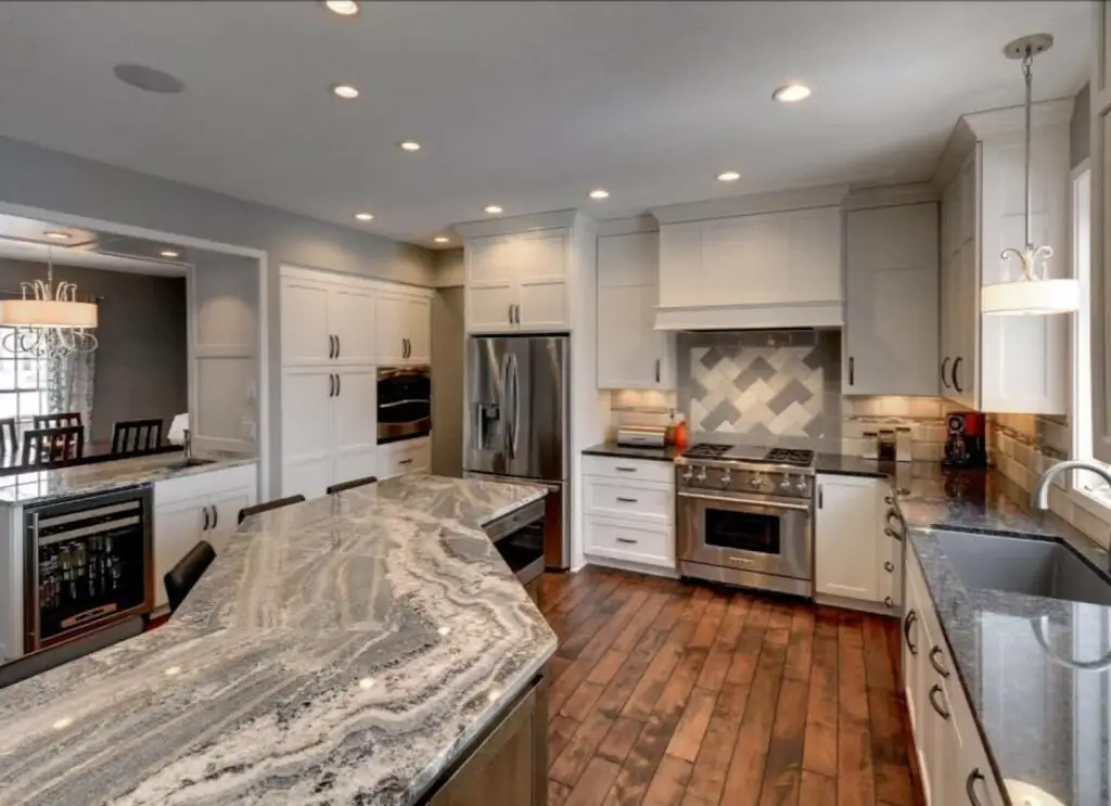 Recent kitchen remodel
